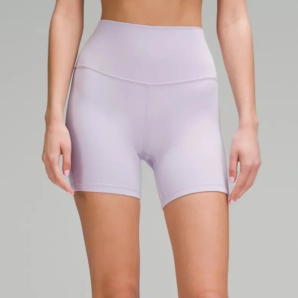 Like New Align™ High-Rise Short 6" - Deep Violet - Size 4 - Picture 1 of 3
